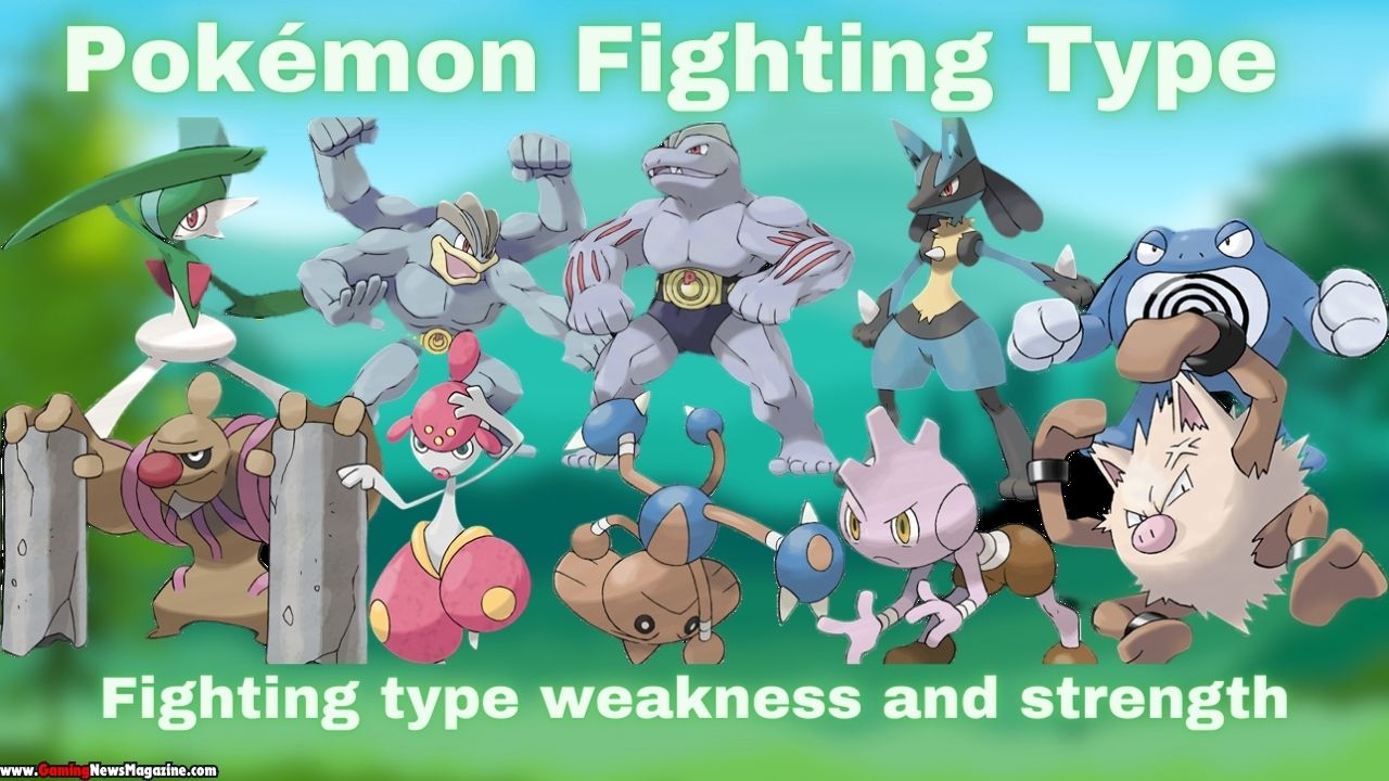 fighting type weakness
